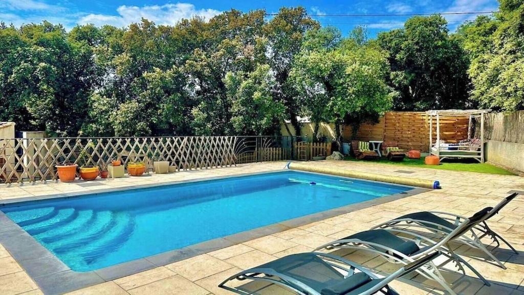 Appart Independent Garden Pool & Spa Sussargues 外观 照片